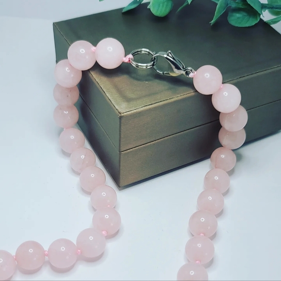 Rose Quartz necklace - Picture 3 of 4